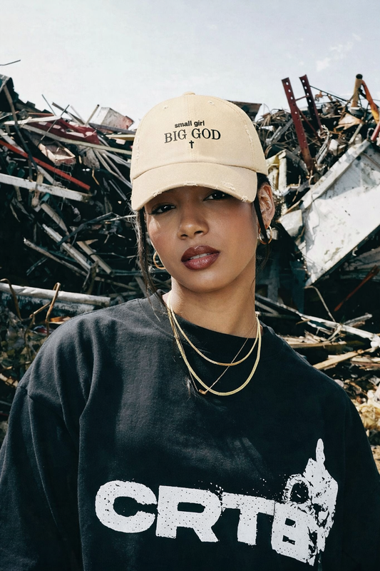 Cap Small Girl Big God